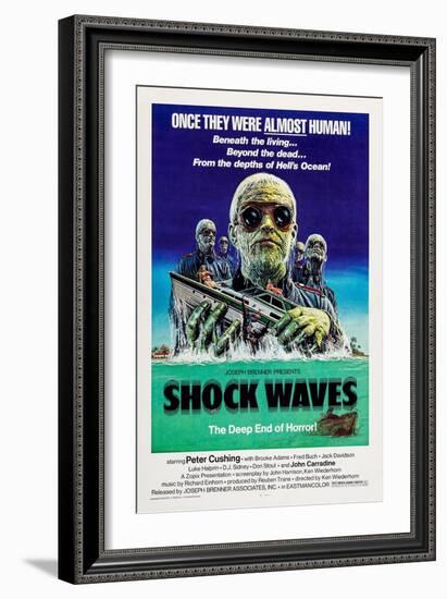 Shock Waves-null-Framed Art Print