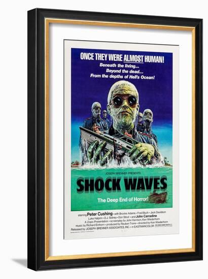 Shock Waves-null-Framed Art Print