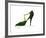 Shoe, c.1955 (Green and Yellow)-Andy Warhol-Framed Giclee Print