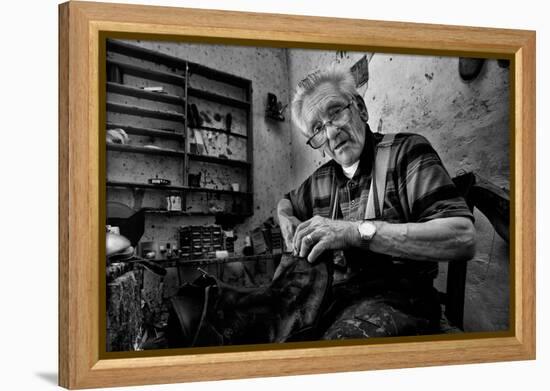 Shoe Repair No. 1-Antonio Grambone-Framed Premier Image Canvas