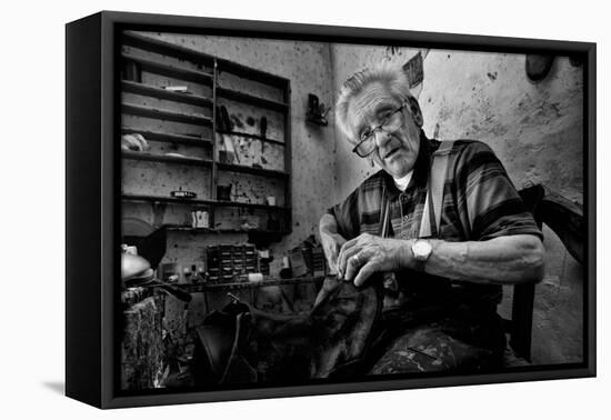 Shoe Repair No. 1-Antonio Grambone-Framed Premier Image Canvas