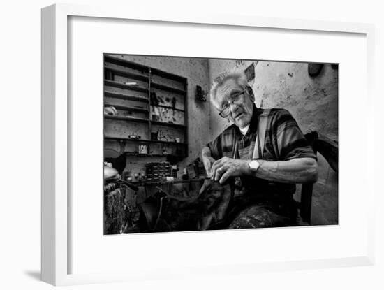 Shoe Repair No. 1-Antonio Grambone-Framed Photographic Print