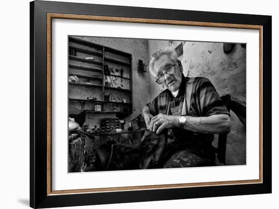 Shoe Repair No. 1-Antonio Grambone-Framed Photographic Print