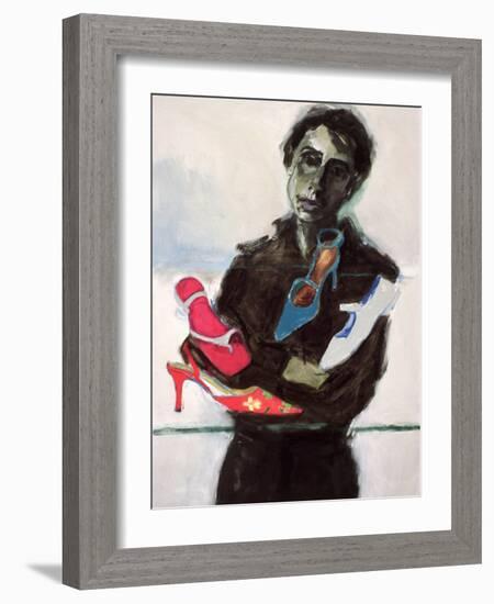 Shoe Shop II-Julie Held-Framed Giclee Print