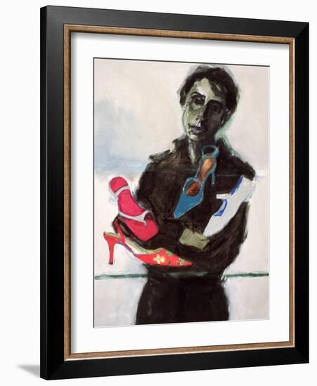 Shoe Shop II-Julie Held-Framed Premium Giclee Print