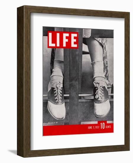 Shoe Style of a Female Student, June 7, 1937-Alfred Eisenstaedt-Framed Photographic Print