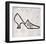 Shoe-Allan Stevens-Framed Serigraph