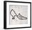 Shoe-Allan Stevens-Framed Serigraph