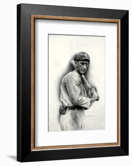 Shoeless Joe Jackson-Allen Friedlander-Framed Art Print