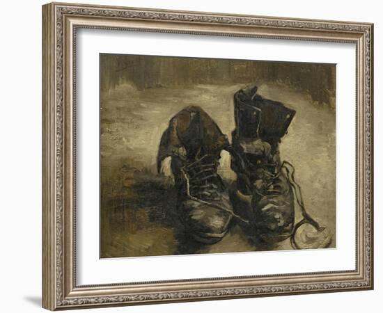 Shoes, 1886-Vincent van Gogh-Framed Giclee Print