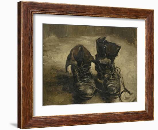 Shoes, 1886-Vincent van Gogh-Framed Giclee Print