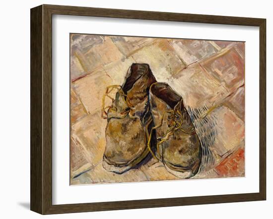 Shoes, 1888-Vincent van Gogh-Framed Giclee Print