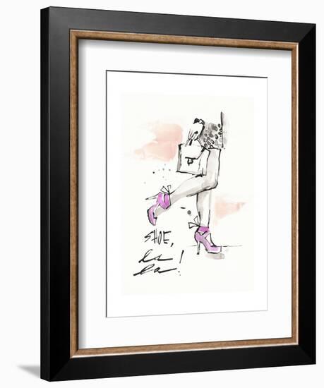 Shoes La La-Megan Swartz-Framed Art Print