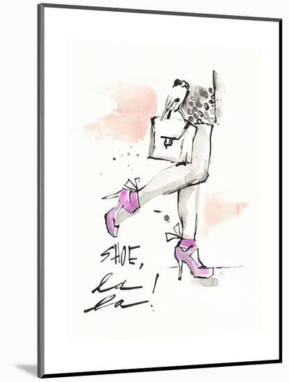 Shoes La La-Megan Swartz-Mounted Premium Giclee Print