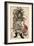 Shoki and Two Demons-Kyosai Kawanabe-Framed Giclee Print