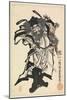 Shoki the Demon Queller, C.1849-53-Utagawa Kunisada-Mounted Giclee Print