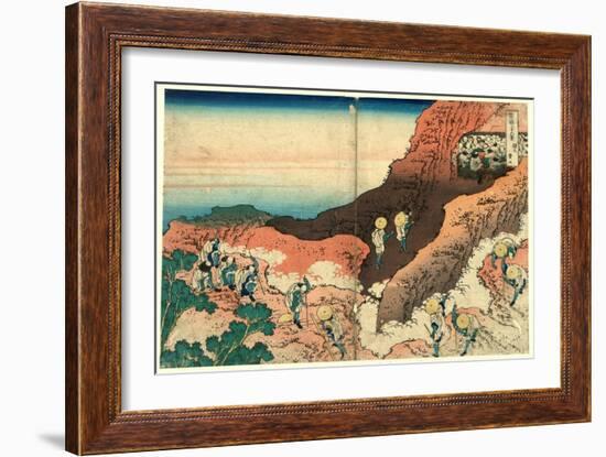 Shonin Tozan-Katsushika Hokusai-Framed Giclee Print