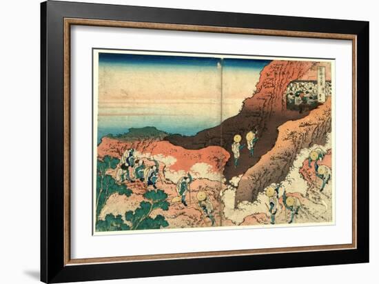 Shonin Tozan-Katsushika Hokusai-Framed Giclee Print