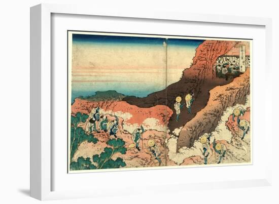 Shonin Tozan-Katsushika Hokusai-Framed Giclee Print