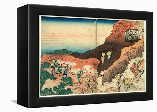 Shonin Tozan-Katsushika Hokusai-Framed Premier Image Canvas