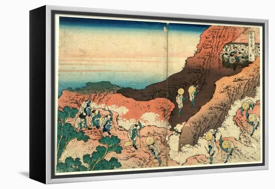 Shonin Tozan-Katsushika Hokusai-Framed Premier Image Canvas