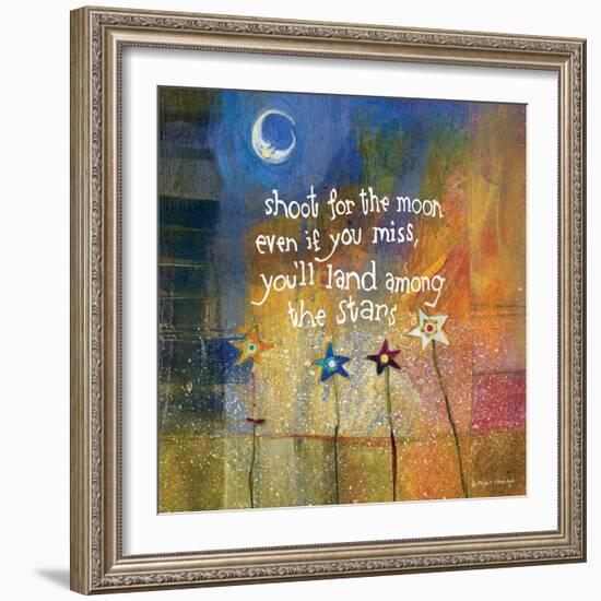 Shoot for the Moon-Robbin Rawlings-Framed Art Print