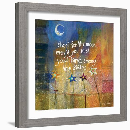 Shoot for the Moon-Robbin Rawlings-Framed Art Print