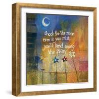 Shoot for the Moon-Robbin Rawlings-Framed Art Print