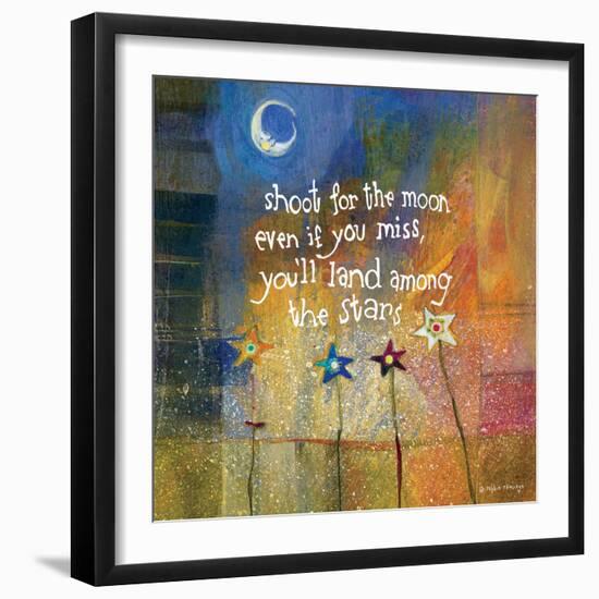 Shoot for the Moon-Robbin Rawlings-Framed Art Print