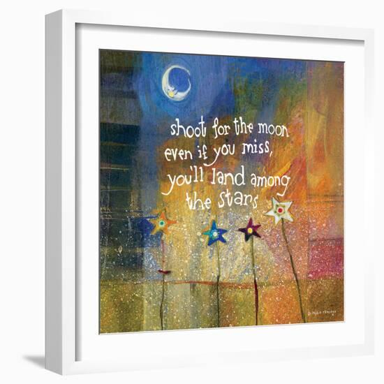 Shoot for the Moon-Robbin Rawlings-Framed Art Print