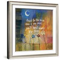 Shoot for the Moon-Robbin Rawlings-Framed Art Print