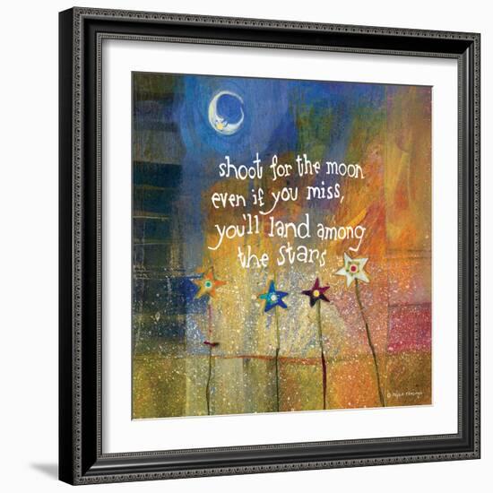 Shoot for the Moon-Robbin Rawlings-Framed Art Print