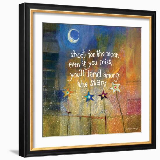 Shoot for the Moon-Robbin Rawlings-Framed Art Print