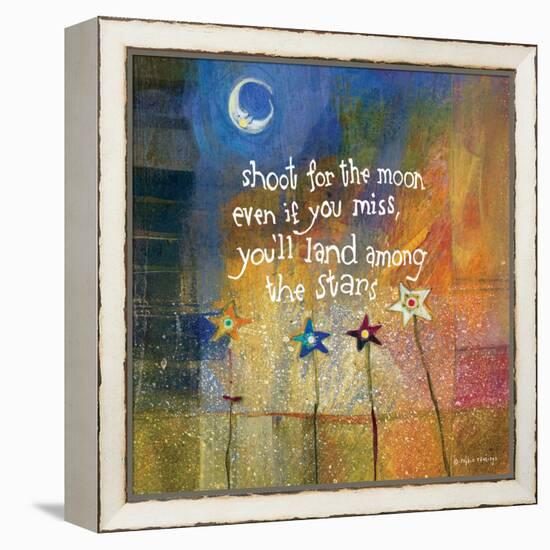 Shoot for the Moon-Robbin Rawlings-Framed Stretched Canvas