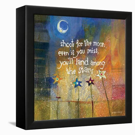 Shoot for the Moon-Robbin Rawlings-Framed Stretched Canvas