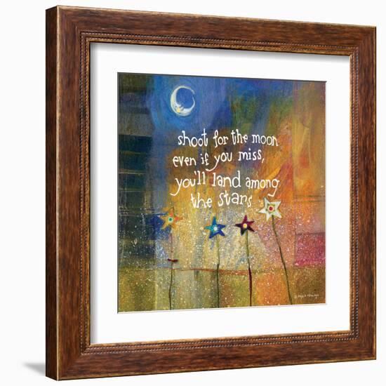 Shoot for the Moon-Robbin Rawlings-Framed Art Print