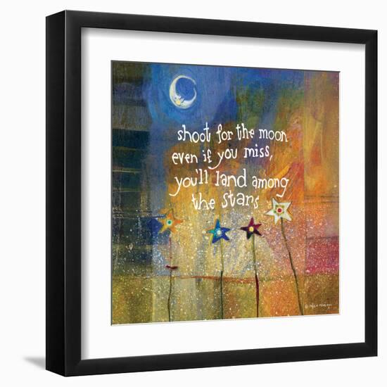 Shoot for the Moon-Robbin Rawlings-Framed Art Print