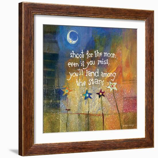 Shoot for the Moon-Robbin Rawlings-Framed Premium Giclee Print