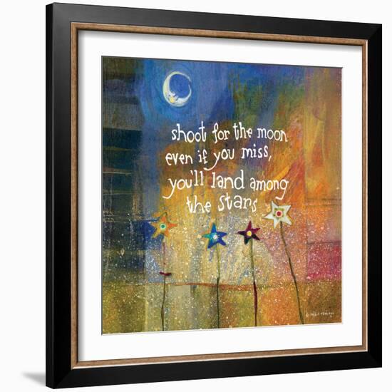 Shoot for the Moon-Robbin Rawlings-Framed Premium Giclee Print