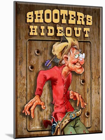 Shooters Hideout-Nate Owens-Mounted Giclee Print