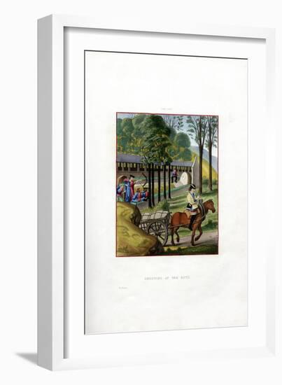 Shooting at the Butt, 1496-Henry Shaw-Framed Giclee Print