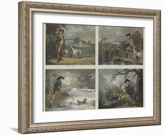 Shooting Pieces-George Morland-Framed Giclee Print