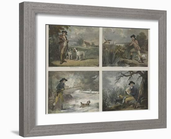 Shooting Pieces-George Morland-Framed Giclee Print