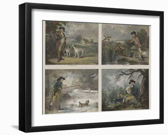 Shooting Pieces-George Morland-Framed Giclee Print
