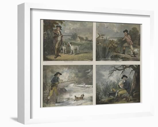 Shooting Pieces-George Morland-Framed Giclee Print