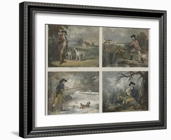 Shooting Pieces-George Morland-Framed Giclee Print