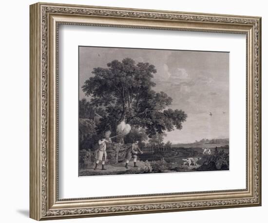 Shooting, Plate 3, Engraved by William Woollett (1735-85) 1770 (Engraving with Etching)-George Stubbs-Framed Premium Giclee Print