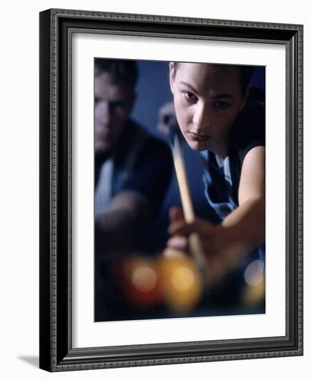 Shooting Pool-null-Framed Photographic Print