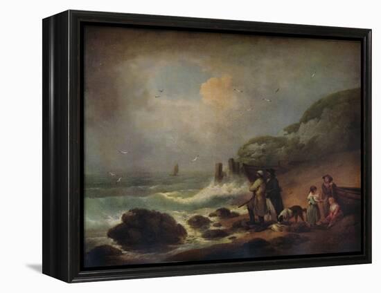 Shooting Sea Fowl, 1795-George Morland-Framed Premier Image Canvas