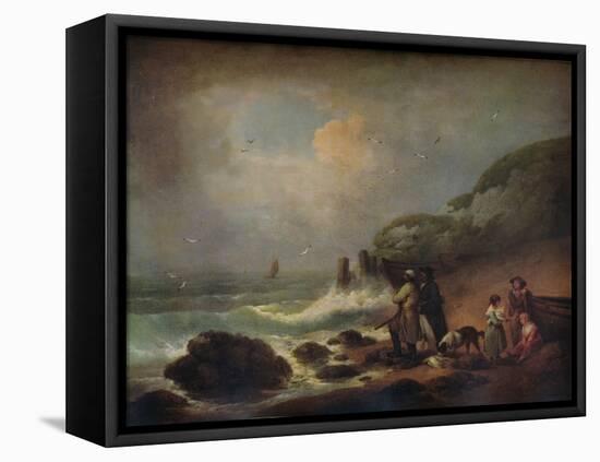 Shooting Sea Fowl, 1795-George Morland-Framed Premier Image Canvas